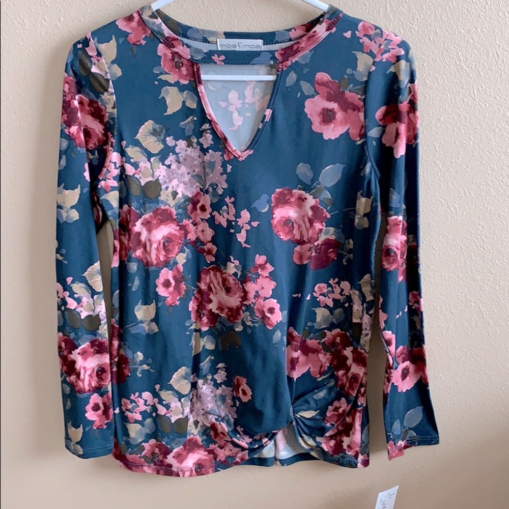 Soft floral top